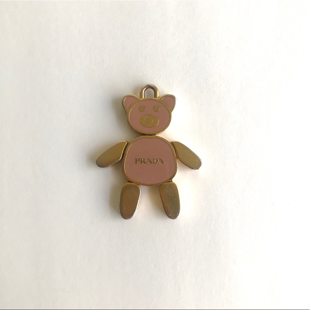 Pink Prada Bear Pendant